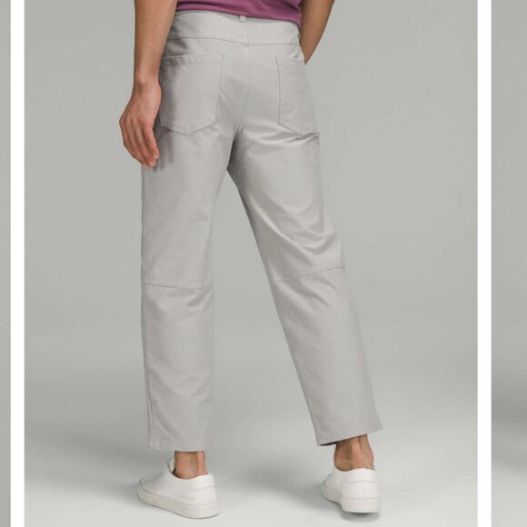 Lululemon ABC Relaxed-Fit Cropped Pant *Utilitech Seal Grey - Picture 2 of 7